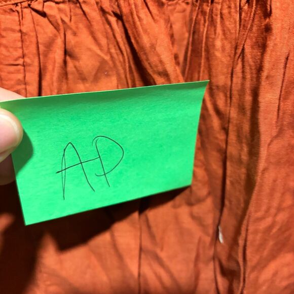 Anthropologie Women's Poetry Maxi Skirt Brown XS Geometric Pull On Bohemian - Picture 8 of 9